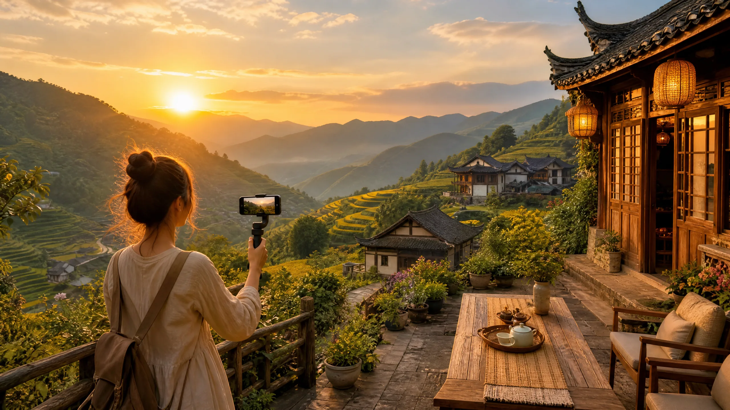 乡村文旅短视频引流头图